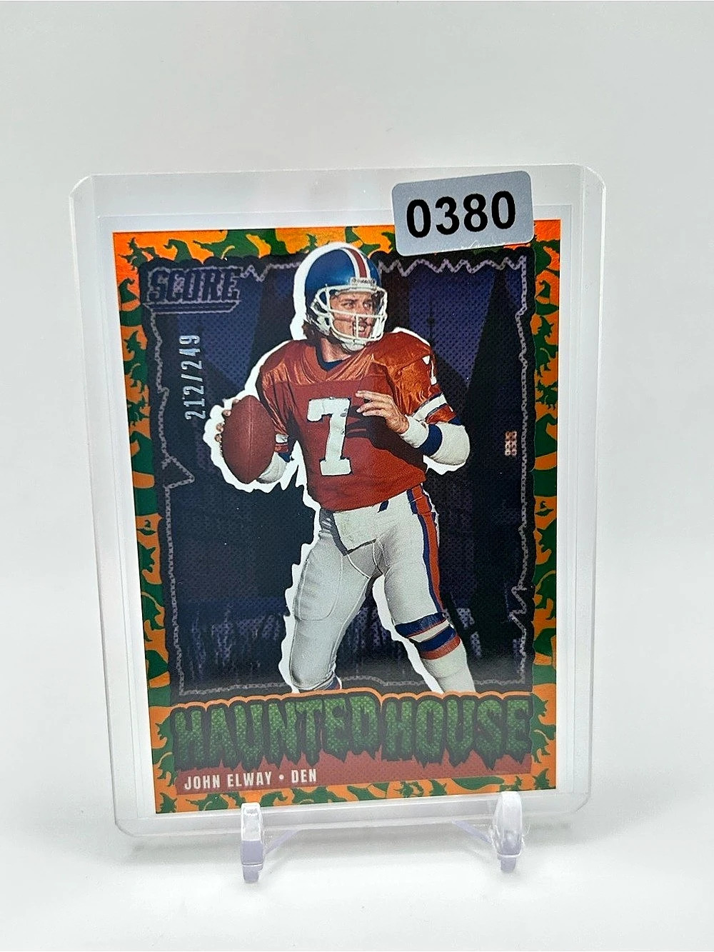 Panini 2026 Panini Score-A-Treat Haunted House John Elway #226 Holo Witches /249